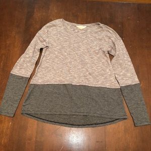 Sun & Shadow Long Sleeved Top